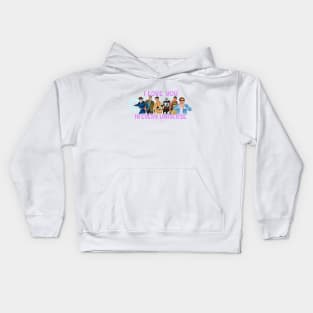 Purple Universe Kids Hoodie